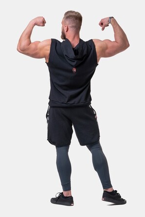 Безрукавка Nebbia Golden Era Hoodie Ragtop Black 197