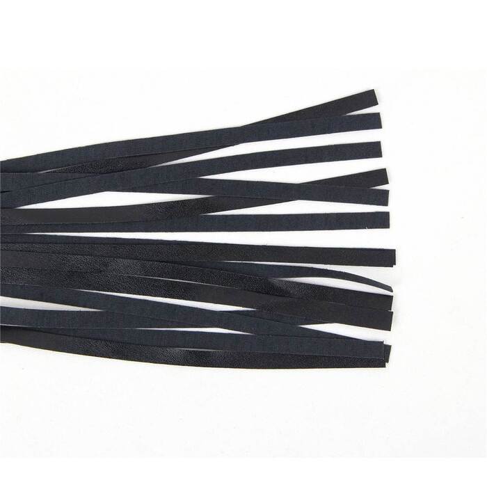 Флоггер Star Night с тонкой ручкой и петлёй, чёрный, One Size