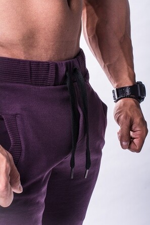 Спортивні штани Nebbia AW JOGGERS 719 Bordo