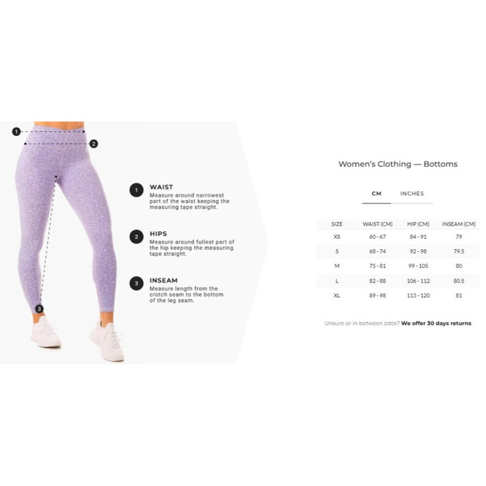 Леггинсы Ryderwear Adapt High Waisted Scrunch Leggings - Grey Leopard